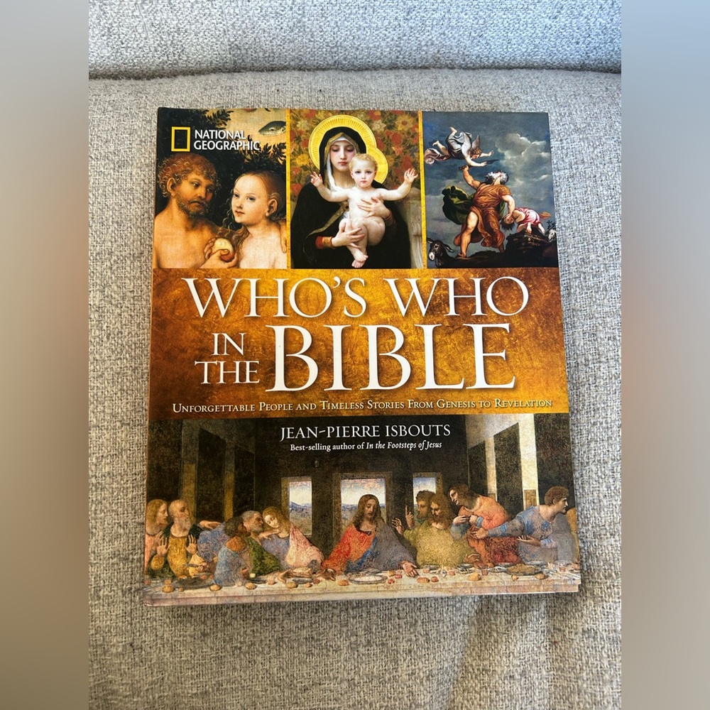 National Geographic 'Who's Who in the Bible' Book